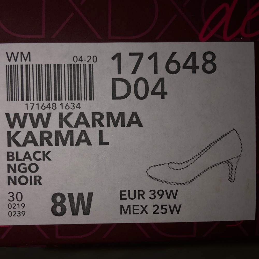 Black heels